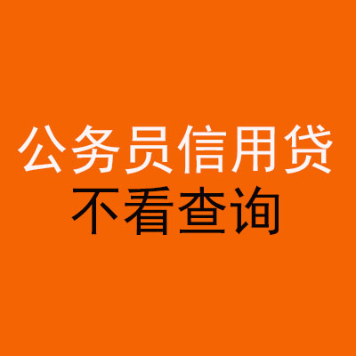 崖城镇公务员信用贷款